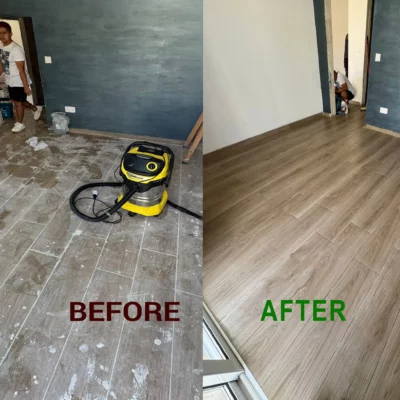 Post-Construction-Pristone-Cleaning-Before-n-after
